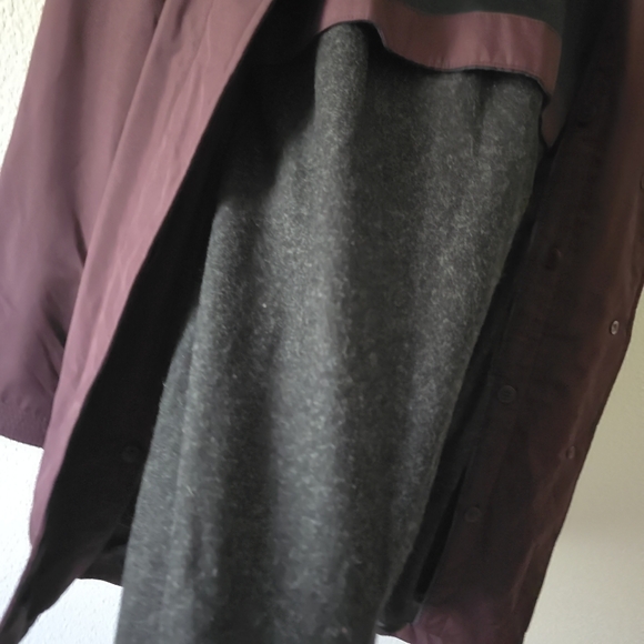 Calvin Klein Women's Purple Wool Line Jacket  Size 6 - Picture 10 of 12